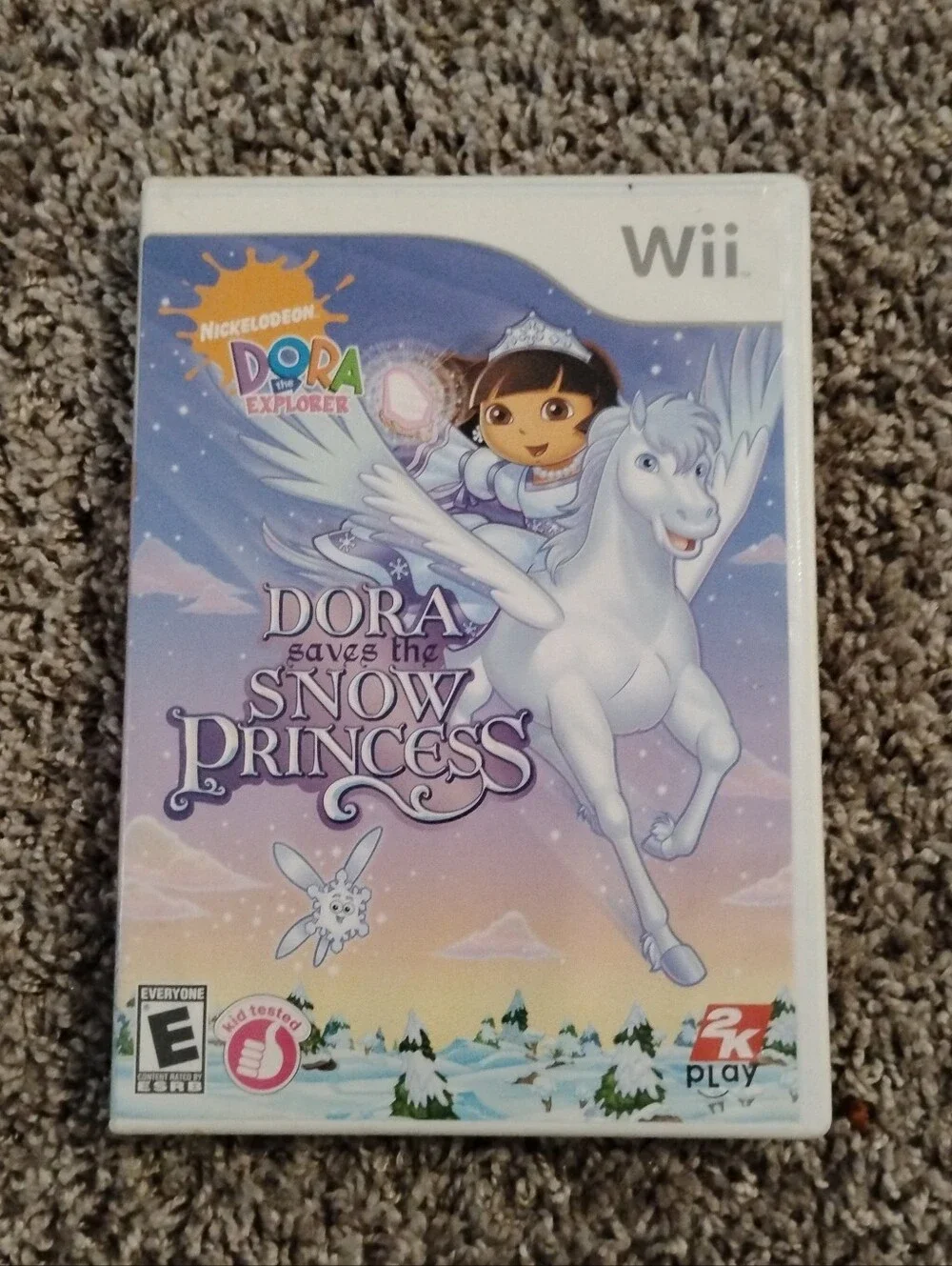 Dora the Explorer: Dora Saves the Snow Princess (Nintendo Wii) - Complete in Cas